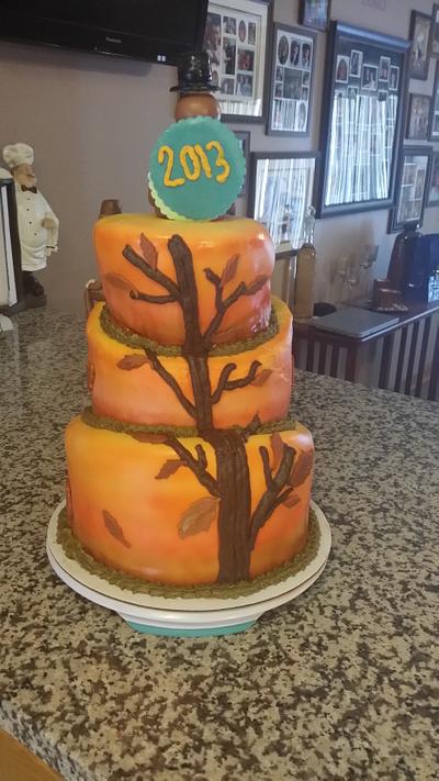fall / thanksgiving  - Cake by The Divine Goody Shoppe
