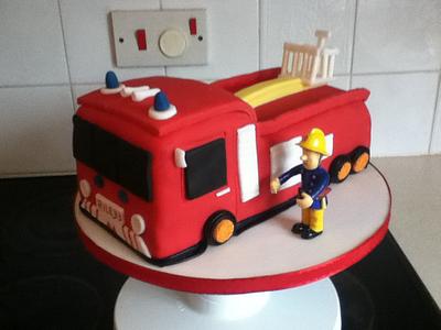 Fireman Sam - Cake by chris sandilands