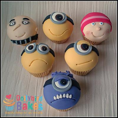 Despicable me cupakes - Cake by Dollybird Bakes