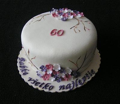 cake with small flowers - Cake by Anka