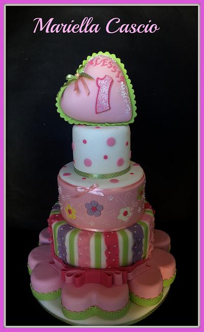 pink cake - Cake by Mariella Cascio bis