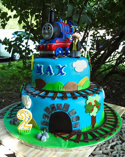 Thomas the Tank Engine - Cake by Custom Cakes by Ann Marie
