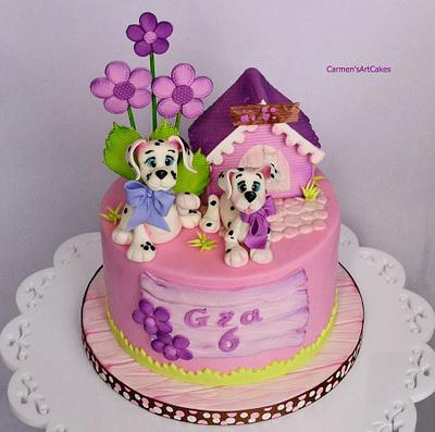 Puppy cake - Cake by Carmen Iordache