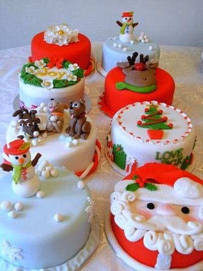 Tickety Boo - Christmas cake selection - Cake by Tickety Boo Cakes