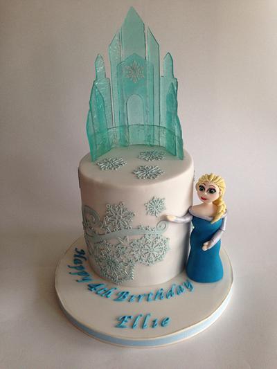 Frozen castle cake - Cake by The Chocolate Bakehouse