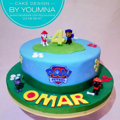 Paw patrol  - Cake by Cake design by youmna 