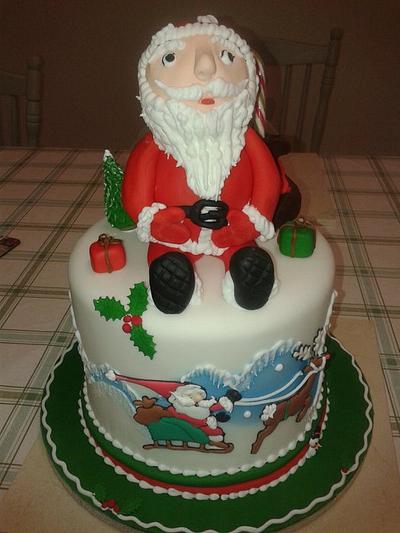 christmas cake - Cake by milkmade