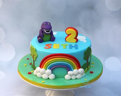 Barney for Seth - Cake by Cake My Day