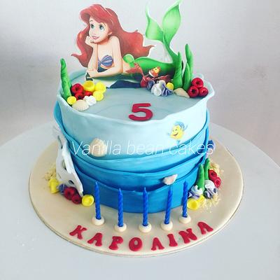 Ariel cake - Cake by Vanilla bean cakes