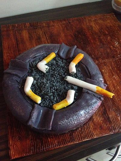 Smoking is injurious to health - Cake by Sunaina Sadarangani Gera
