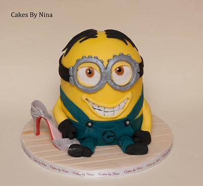Shoe Mad Minion - Cake by Cakes by Nina Camberley