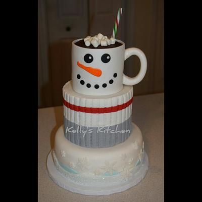 Winter Cake - Cake by Kelly Stevens