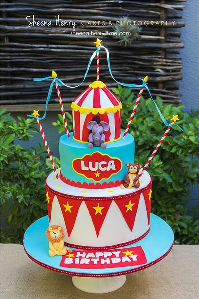 Circus Cake - Cake by Sheena Henry