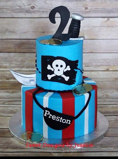 Preston's 2nd - Cake by SweetdesignsbyJesica