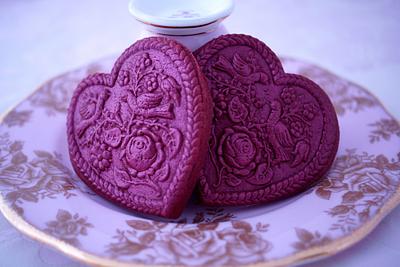 Red Velvet Springerle Cookie - Cake by thesugarmice