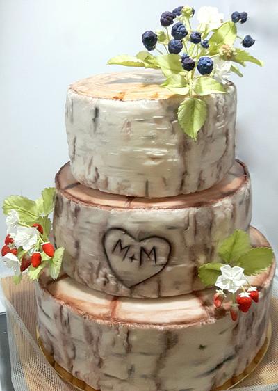 Wedding cake  - Cake by Janka