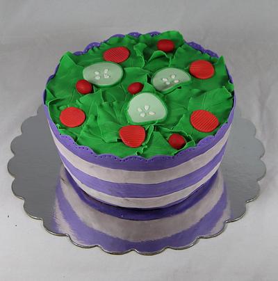 Salad bowl cake - Cake by soods