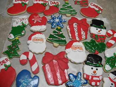 Christmas cookies - Cake by cher45