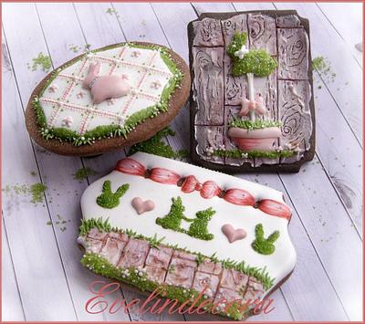 Biscotti decorati Easter cookies - Cake by Evelindecora