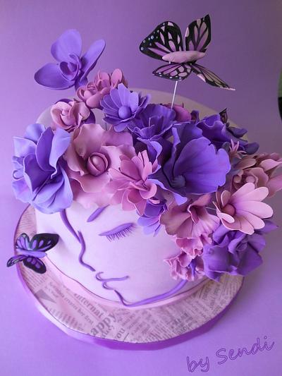 Purple dream - Cake by Sendi