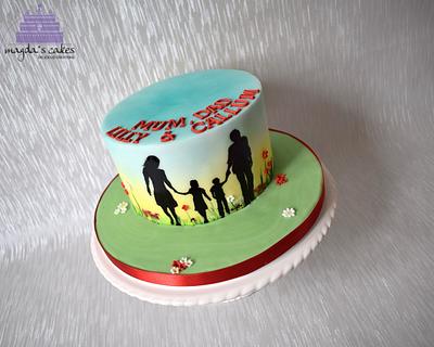Family - Cake by Magda's Cakes (Magda Pietkiewicz)