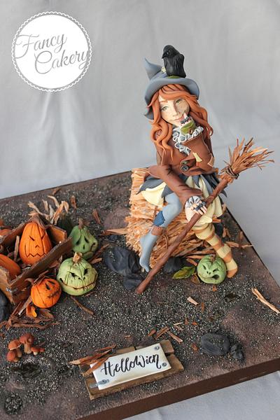 Mia ... Halloween witch ❤️ - Cake by fancy cakery