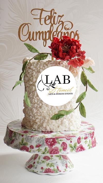 Bas relief cake  - Cake by carolina Wachter