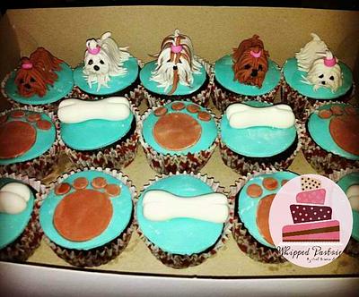 Shih Tzu Cupcake Toppers - Cake by Whipped Pastries Manila