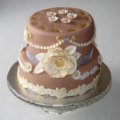Birthday cake for my Grandma - Cake by Eva Kralova