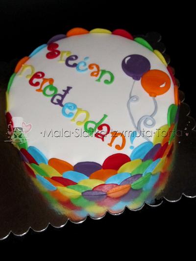 A very merry unbirthday cake :) - Cake by tweetylina