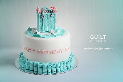 Dior Cake - Cake by Guilt Desserts