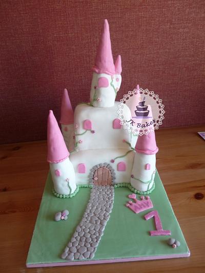 Princess Castle - Cake by JKBakes