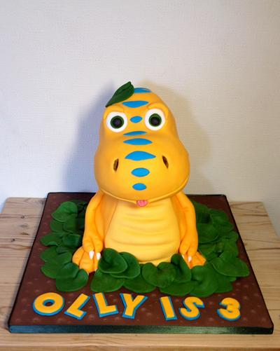 Dinosaur Train's Buddy cake - Cake by Rachel Manning Cakes