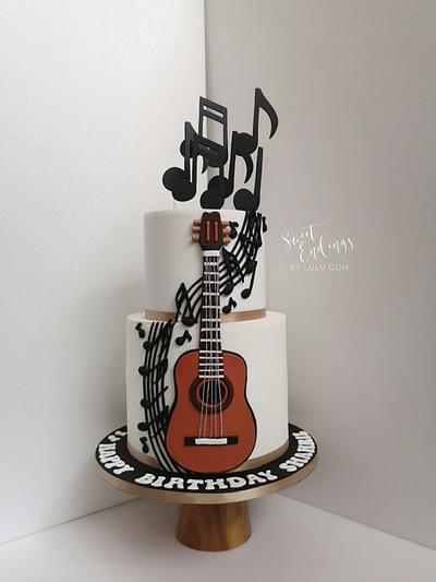 Music Speaks - Cake by Lulu Goh
