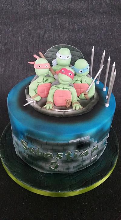 Ninja Turtles - Cake by Baking Mode by Anna Biel