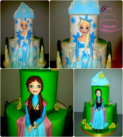 Frozen - Cake by KamiSpasova