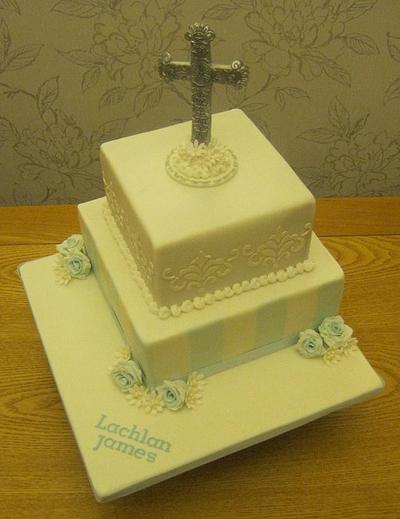 Christening/baptism - Cake by Essentially Cakes