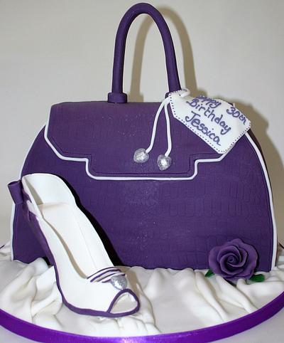 Handbag and Shoe - Cake by The Maldon Cake Company