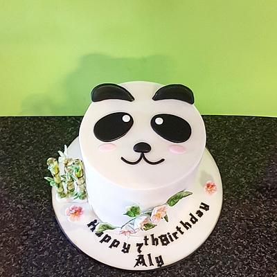 Panda cake - Cake by The Custom Piece of Cake