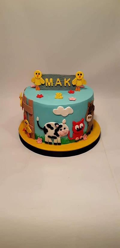 Animals cake - Cake by Zerina