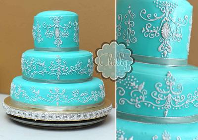 wedding turqoise - Cake by Chilly