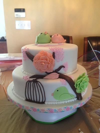 Baby shower cake - Cake by Cakes by Maray