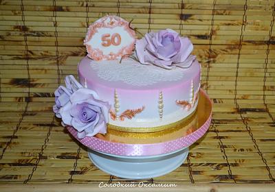 Pink Fifty ... - Cake by Oksana Kliuiko