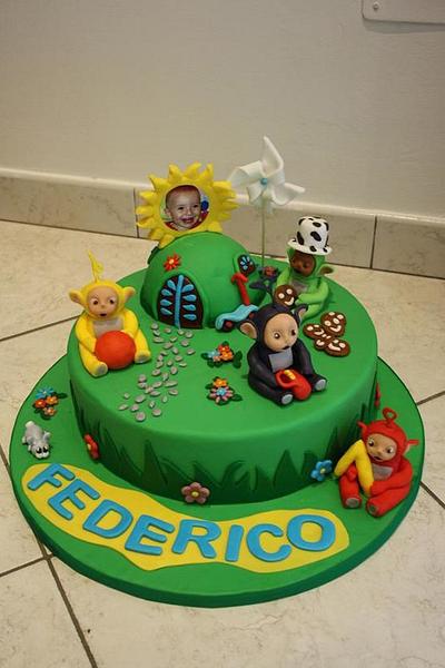 teletubbies!!! - Cake by AuLore