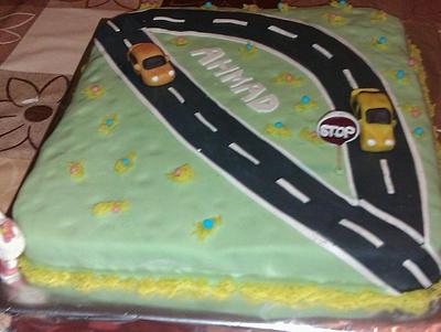 Cars - Cake by helenfawaz91