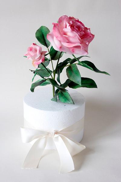 Sugar Roses - Cake by Kalina