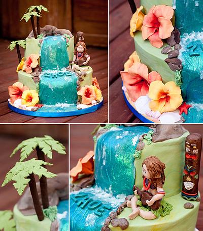 Zhoes Luau Cake - Cake by Jo Tan