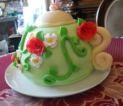 cake teapot - Cake by Littlesweety cake