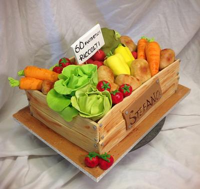 Vegetables box - Cake by Alessandra