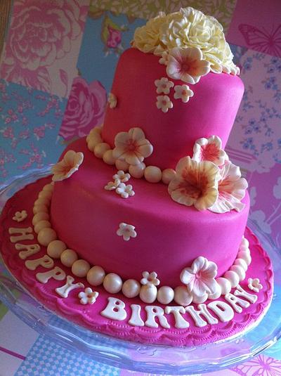 Birthday Cake :)  - Cake by Chrissy Faulds